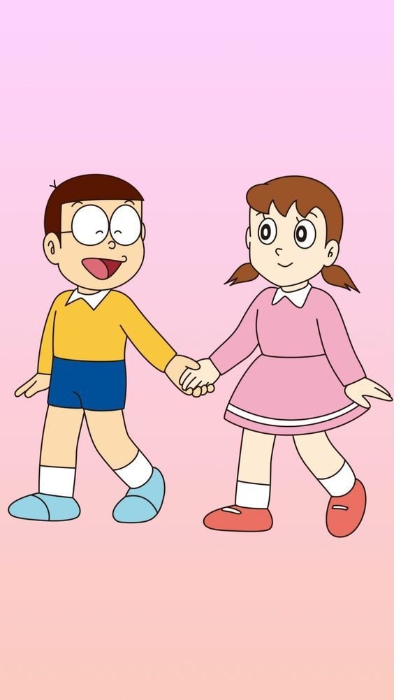 Nobita and Shizuka wallpaper Nobita and Shizuka wallpaper