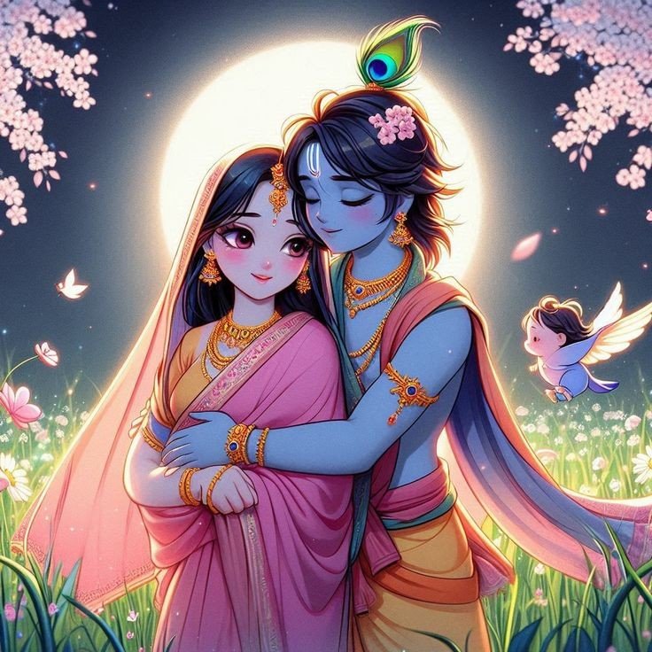little radha krishna wallpaper little radha krishna wallpaper