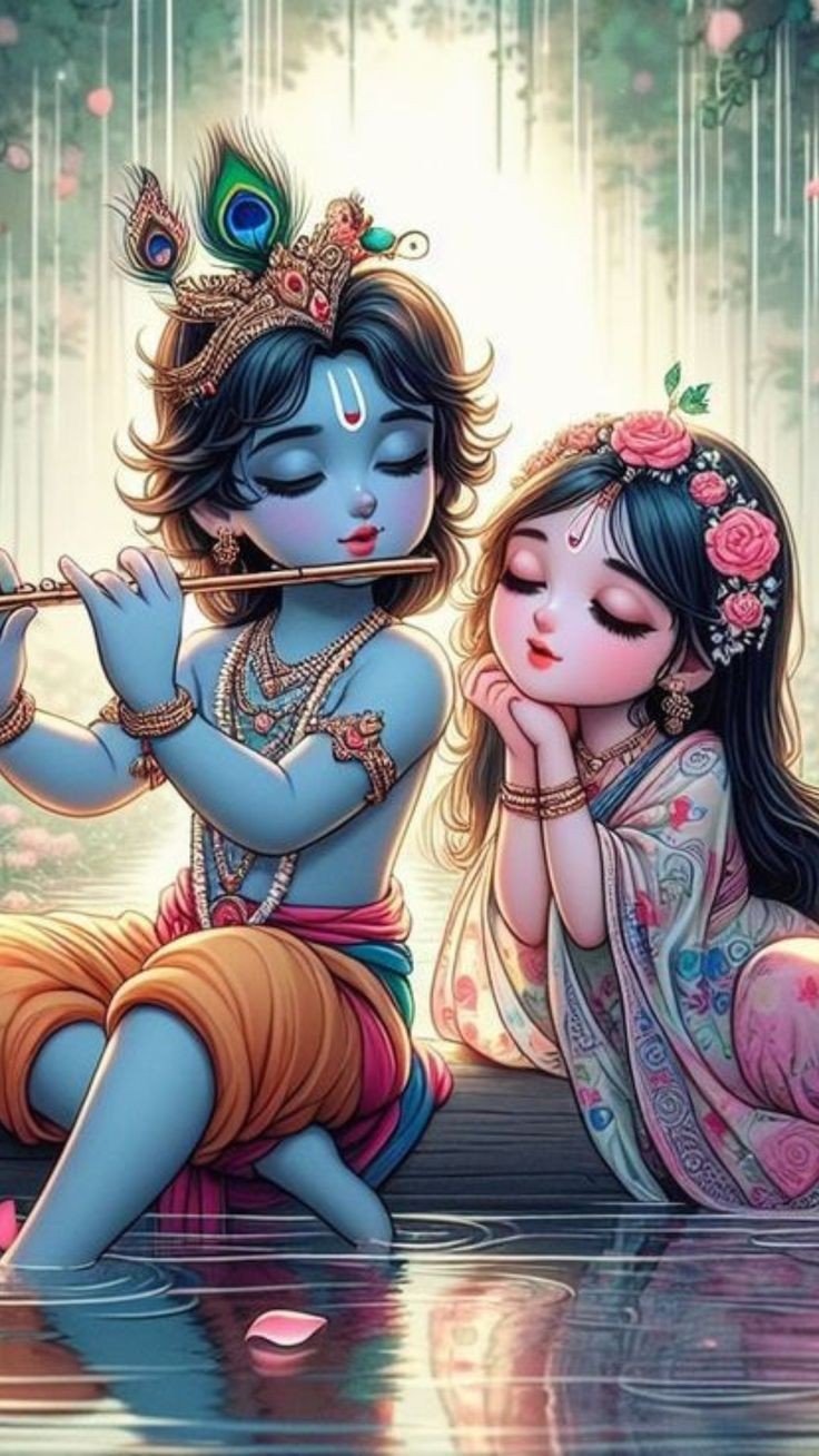 little radha krishna wallpaper little radha krishna wallpaper