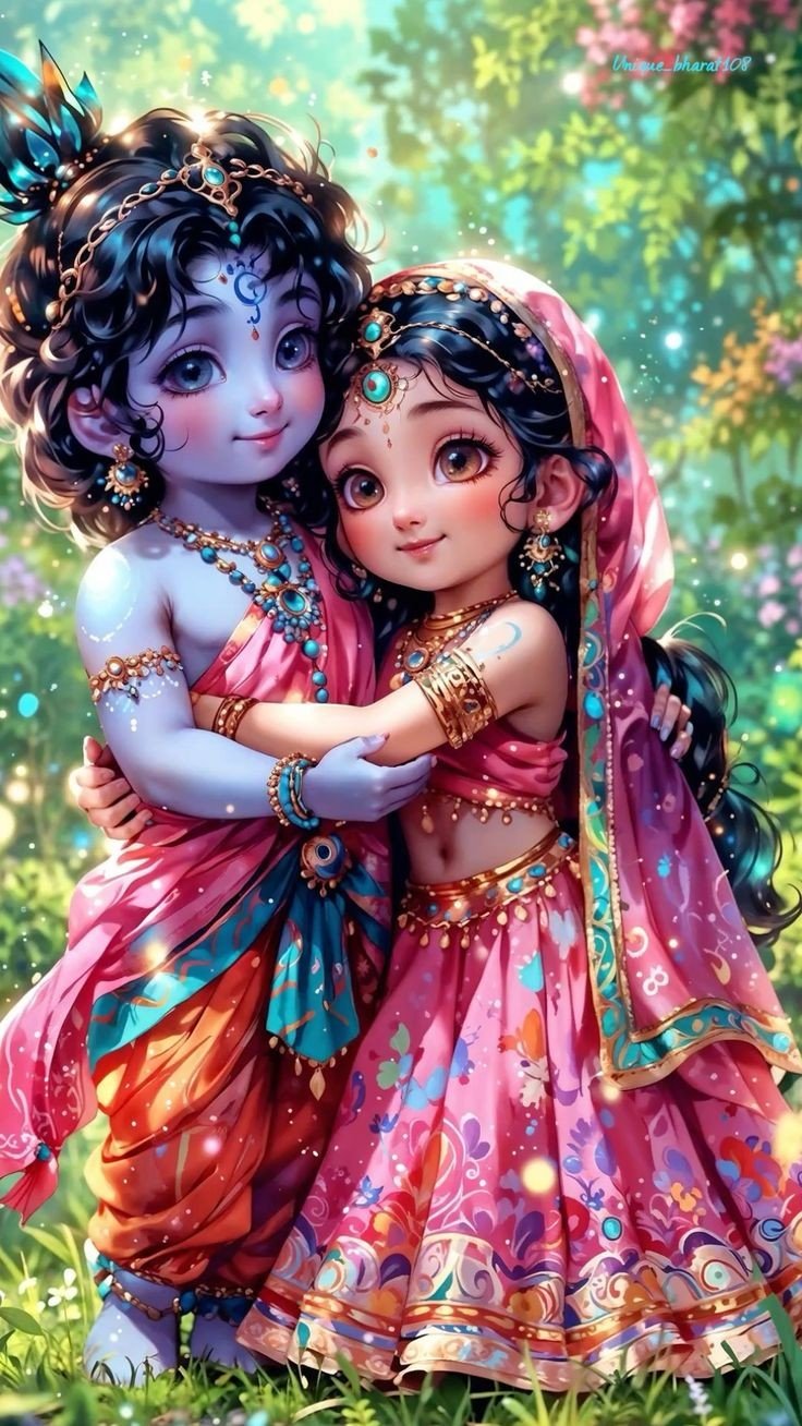 little radha krishna wallpaper little radha krishna wallpaper